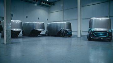 Mercedes-Benz Vision URBANETIC cargo module