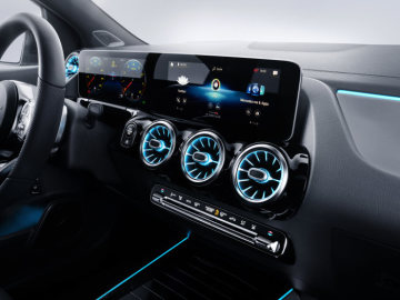 Mercedes-Benz B-Class, Leather alpaca/black, AMG styling
