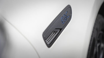 The new Mercedes EQC, the first battery-electric vehicle from the EQ product and technology brand at "Meet Mercedes".  At the Molitor, the former iconic swimming pool converted into a luxury hotel in 2014, invited journalists enjoyed an exclusive insight into several new products and technologies from the brand with the three-pointed star.  (combined power consumption: 22.2 kWh/100 km; combined CO2 emissions: 0 g/km, provisional).