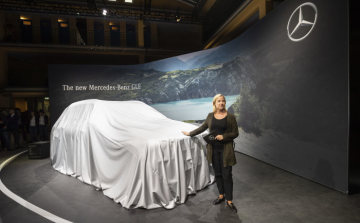 The new Mercedes-Benz GLE, presented by Britta Seeger, Member of the Board of Management of Daimler AG, responsible for Mercedes-Benz Cars Marketing  &  Sales, celebrates World Premiere at “Meet Mercedes” in Paris.