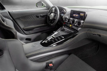 Mercedes-AMG GT R (2018), AMG green hell magno, AMG night package interior, Sports seat