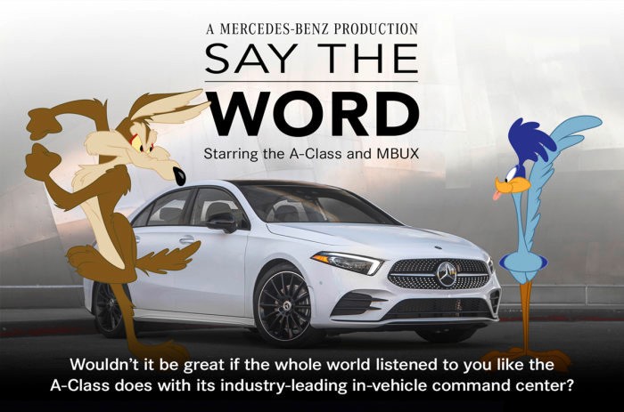 New Mercedes-Benz Ad to Air During the Big Game: “Say the Word” and the World is Yours to Command