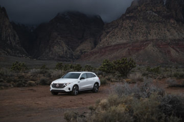 The new Mercedes-Benz EQC is celebrating its US premiere at CES 2019 in Las Vegas (combined power consumption: 22.2 kWh/100 km; CO2 emissions combined: 0 g/km, provisional details)