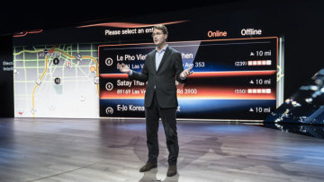 Mercedes-Benz is celebrating the world premiere of the new CLA, the US premiere of the EQC and the US premiere of the Vision URBANETIC. Ola Källenius , Member of the Board of Management of Daimler AG, responsible for Group Research and Mercedes-Benz Cars Development.