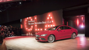 Mercedes-Benz is celebrating the world premiere of the new CLA, the US premiere of the EQC and the US premiere of the Vision URBANETIC.