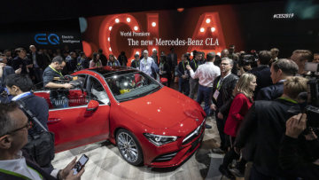 Mercedes-Benz is celebrating the world premiere of the new CLA, the US premiere of the EQC and the US premiere of the Vision URBANETIC.