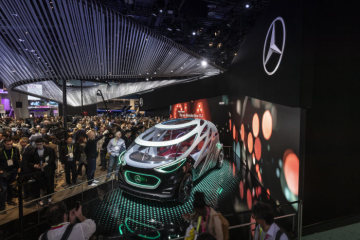 Mercedes-Benz is celebrating the world premiere of the new CLA, the US premiere of the EQC and the US premiere of the Vision URBANETIC.