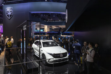 Mercedes-Benz is celebrating the world premiere of the new CLA, the US premiere of the EQC and the US premiere of the Vision URBANETIC.