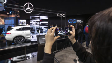 Mercedes-Benz is celebrating the world premiere of the new CLA, the US premiere of the EQC and the US premiere of the Vision URBANETIC.