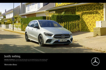 Credits: the idea, conception and implementation of the B-Class campaign were by antoni garage, the European creative lead agency for Mercedes-Benz.