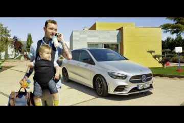 "The campaign shows why the new B-Class is the ideal companion for a wide range of target groups," says Bettina Fetzer, Vice President Marketing Mercedes-Benz Cars.