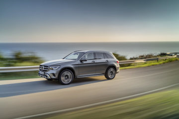 Mercedes-Benz GLC (X253), 2019, designo selenite grey magno, saddle brown leather interior