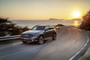 Mercedes-Benz GLC (X253), 2019, designo selenite grey magno, saddle brown leather interior