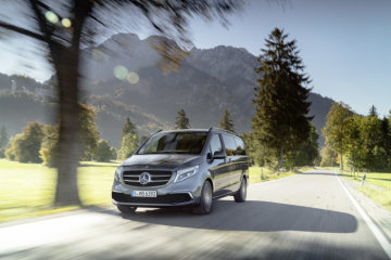 The new Mercedes-Benz V-Class – Exterior, Design and equipment line EXCLUSIVE, selenit grey metallic