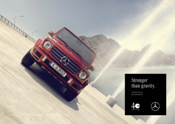 40 years G-class campaign "Stronger than Gravity"