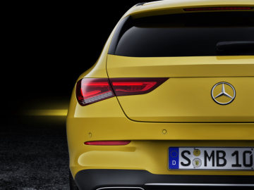 Mercedes-Benz CLA Shooting Brake, X118, 2019, exterior, sun yellow