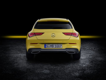 Mercedes-Benz CLA Shooting Brake, X118, 2019, exterior, sun yellow