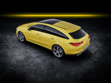 Mercedes-Benz CLA Shooting Brake, X118, 2019, exterior, sun yellow