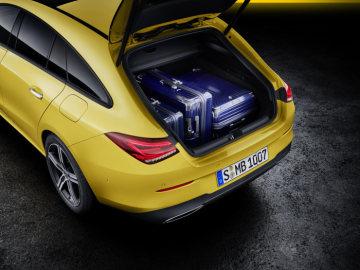 Mercedes-Benz CLA Shooting Brake, X118, 2019, exterior, sun yellow