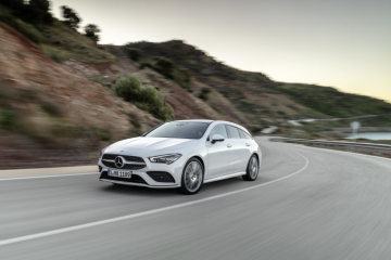 Mercedes-Benz CLA Shooting Brake, X118, 2019, AMG-Line, exterior, digital white