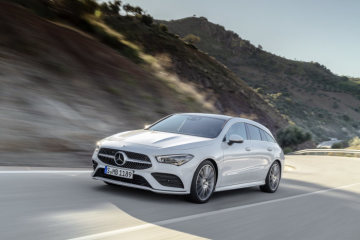 Mercedes-Benz CLA Shooting Brake, X118, 2019, AMG-Line, exterior, digital white