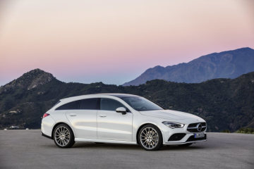 Mercedes-Benz CLA Shooting Brake, X118, 2019, AMG-Line, exterior, digital white