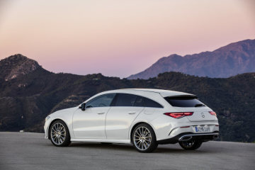 Mercedes-Benz CLA Shooting Brake, X118, 2019, AMG-Line, exterior, digital white