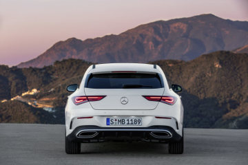 Mercedes-Benz CLA Shooting Brake, X118, 2019, AMG-Line, exterior, digital white