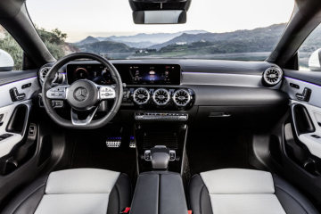 Mercedes-Benz CLA Shooting Brake, X118, 2019, AMG-Line, interior, digital white