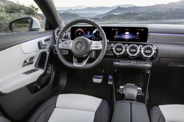 Mercedes-Benz CLA Shooting Brake, X118, 2019, AMG-Line, interior, digital white