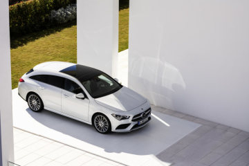 Mercedes-Benz CLA Shooting Brake, X118, 2019, AMG-Line, exterior, digital white