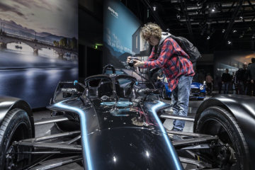 The Formula E show car represents the entry of the Mercedes-Benz EQ Formula E team into the ABB FIA Formula E Championship in the 2019/2020 season. Presented by Bradley Lord