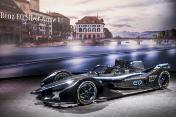 The Formula E show car represents the entry of the Mercedes-Benz EQ Formula E team into the ABB FIA Formula E Championship in the 2019/2020 season. Presented by Bradley Lord