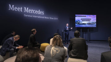 The Formula E show car represents the entry of the Mercedes-Benz EQ Formula E team into the ABB FIA Formula E Championship in the 2019/2020 season. Presented by Bradley Lord