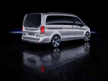 World premiere of the Concept EQV: Mercedes-Benz is providing an insight into the electric future of the premium MPV