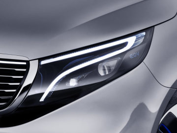 World premiere of the Concept EQV: Mercedes-Benz is providing an insight into the electric future of the premium MPV