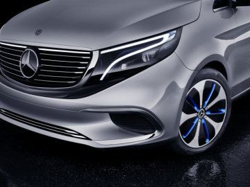 World premiere of the Concept EQV: Mercedes-Benz is providing an insight into the electric future of the premium MPV