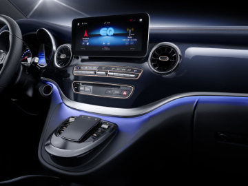 World premiere of the Concept EQV: Mercedes-Benz is providing an insight into the electric future of the premium MPV