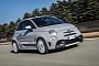 Abarth 595 esseesse Reveals With Awesome Grey Paint and Carbon Spec