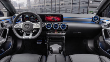 Mercedes-AMG A 35 4MATIC Saloon, denim blue