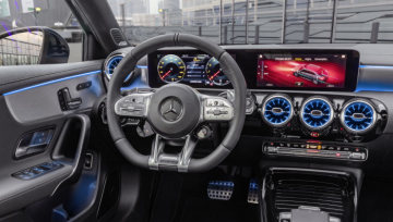 Mercedes-AMG A 35 4MATIC Saloon, denim blue