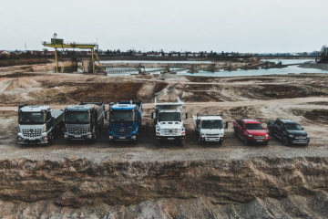 Mercedes-Benz Arocs, Zetros, Fuso Canter, Mercedes-Benz X-Class