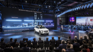 EQC (electricity consumption combined: 20.8 – 19.7 kWh/100 km; CO2 emissions combined: 0 g/km)    *Electric energy consumption and range have been determined on the basis of Regulation (EC) No. 692/2008. Electric energy consumption and range depend on the vehicle configuration.  A 220 4MATIC (fuel consumption combined: 6.6-6.5 l/100 km; CO2 emissions combined: 151-148 g/km)**  Mercedes-AMG GT C Roadster (fuel consumption combined: 12.5 l/100 km; CO2 emissions combined: 284 g/km)**   Mercedes-AMG E 53 Coupé (fuel consumption combined: 8.8-8.7 l/100 km; CO2 emissions combined: 203-200 g/km)**  Mercedes-Benz S 560 e (fuel consumption combined: 2.6-2.5 l/100 km; CO2 emissions combined: 59-57 g/km, electricity consumption combined: 20.3-20.0 kWh/100 km)**  **The stated figures were determined in accordance with the prescribed measuring method. These are the "NEDC CO2 figures" according to Art. 2 No. 1 Implementing   Regulation (EU) 2017/1153. The fuel consumption figures were calculated based on these figures. Further information on the vehicles on offer, including the WLTP values, can be found for each country at www.mercedes-benz.com