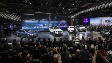 EQC (electricity consumption combined: 20.8 – 19.7 kWh/100 km; CO2 emissions combined: 0 g/km)    *Electric energy consumption and range have been determined on the basis of Regulation (EC) No. 692/2008. Electric energy consumption and range depend on the vehicle configuration.  A 220 4MATIC (fuel consumption combined: 6.6-6.5 l/100 km; CO2 emissions combined: 151-148 g/km)**  Mercedes-AMG GT C Roadster (fuel consumption combined: 12.5 l/100 km; CO2 emissions combined: 284 g/km)**   Mercedes-AMG E 53 Coupé (fuel consumption combined: 8.8-8.7 l/100 km; CO2 emissions combined: 203-200 g/km)**  Mercedes-Benz S 560 e (fuel consumption combined: 2.6-2.5 l/100 km; CO2 emissions combined: 59-57 g/km, electricity consumption combined: 20.3-20.0 kWh/100 km)**  **The stated figures were determined in accordance with the prescribed measuring method. These are the "NEDC CO2 figures" according to Art. 2 No. 1 Implementing   Regulation (EU) 2017/1153. The fuel consumption figures were calculated based on these figures. Further information on the vehicles on offer, including the WLTP values, can be found for each country at www.mercedes-benz.com