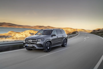 Mercedes-Benz GLS, 2019, AMG Line, designo selenite grey metallic