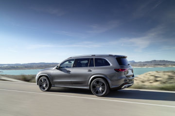 Mercedes-Benz GLS, 2019, AMG Line, designo selenite grey metallic