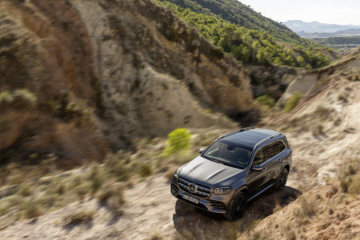 Mercedes-Benz GLS, 2019, AMG Line, designo selenite grey metallic