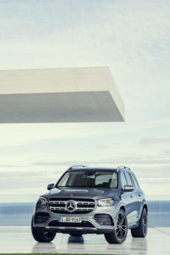 Mercedes-Benz GLS, 2019, AMG Line, designo selenite grey metallic