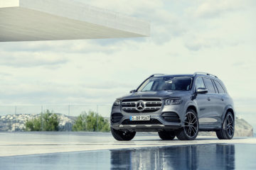 Mercedes-Benz GLS, 2019, AMG Line, designo selenite grey metallic