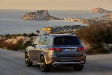 Mercedes-Benz GLS, 2019, AMG Line, designo selenite grey metallic